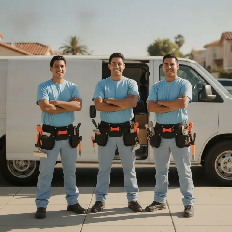 Ladrilhador equipe em Apucarana